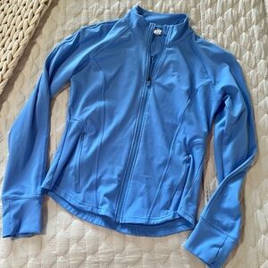Yogalicious Lux Mellie Blue Utility Jacket Large